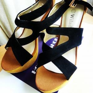 Color-block Heeled Sandals Size 5 Us / 3 Uk / 36..