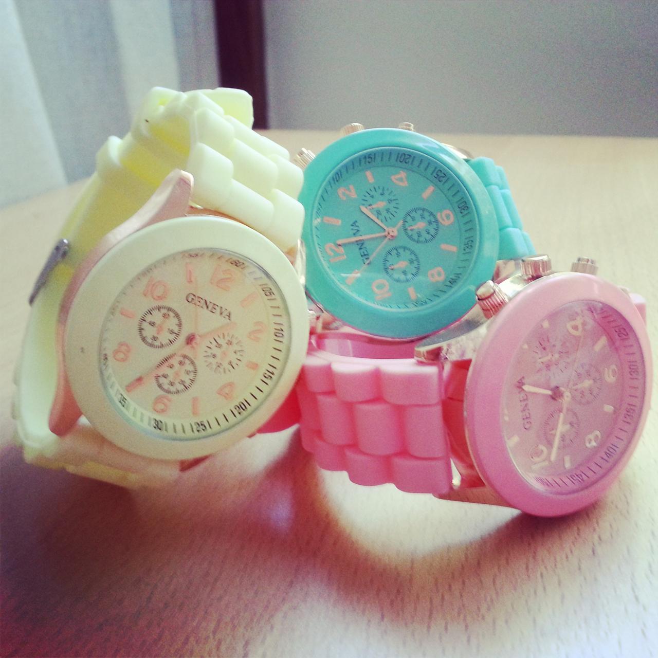 Mint Green Watch With Rose Gold Details on Luulla