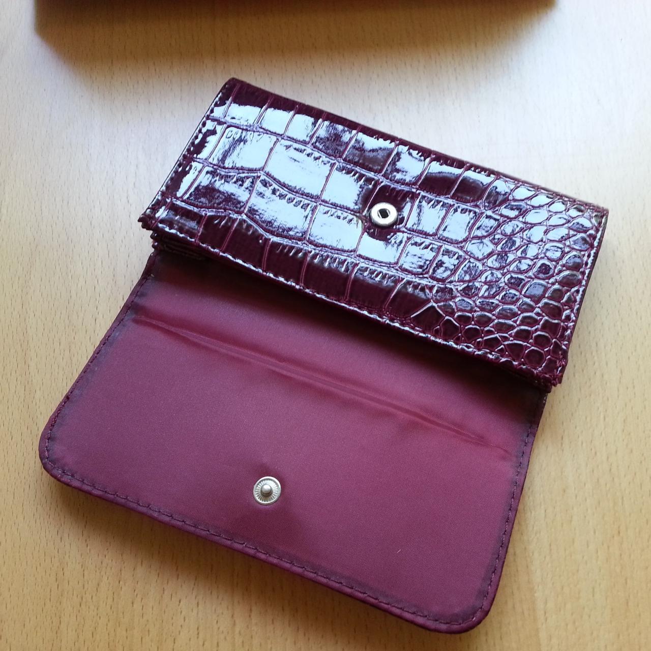 Women Wallet Purse Cute Fauxsnake Patent Wallet With Bow on Luulla