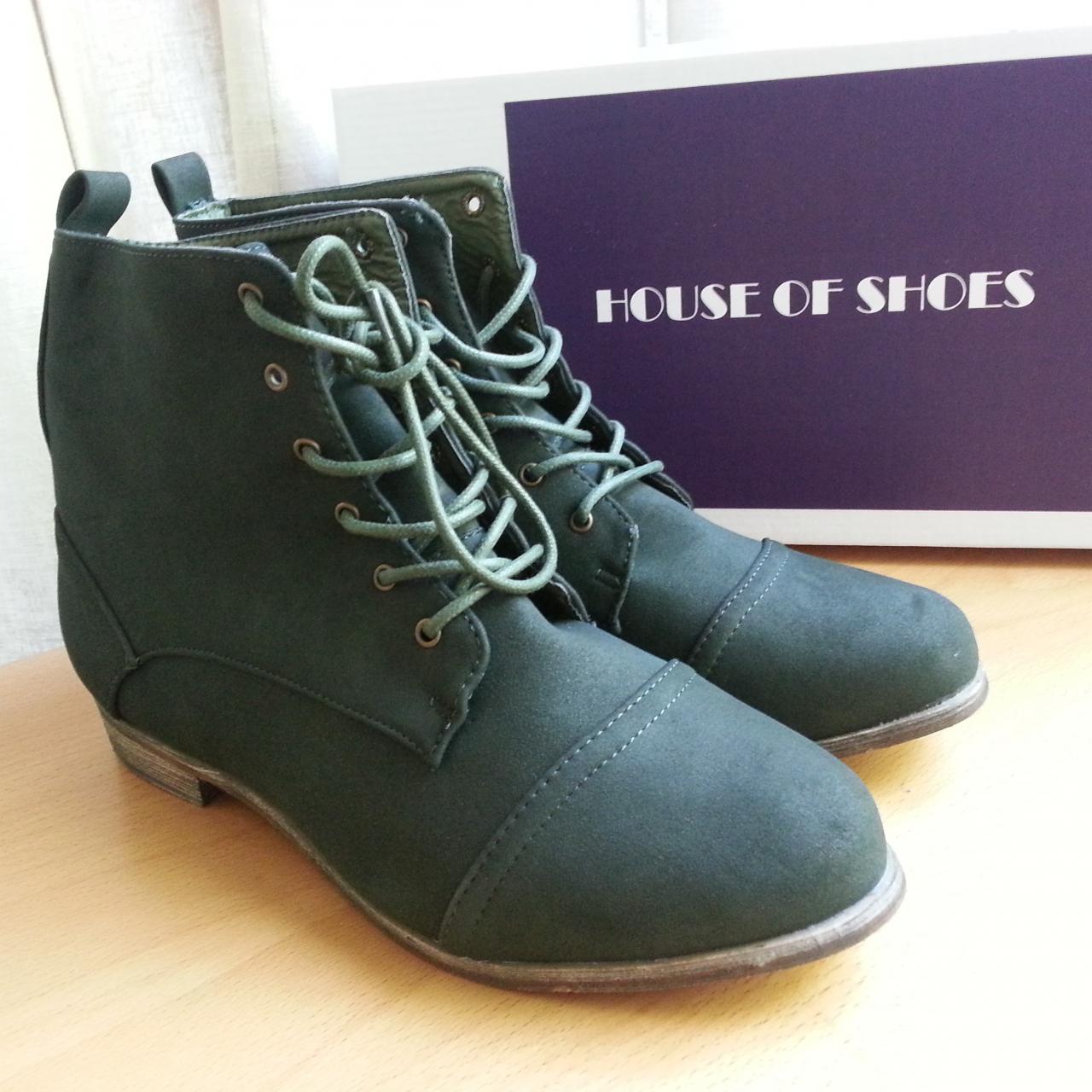 Dark Green Ankle Boots - Size 6 Us on Luulla